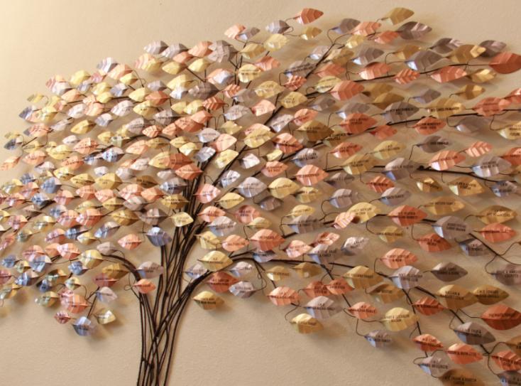Tribute Tree at St. Andrew's Presbyterian Church Orillia